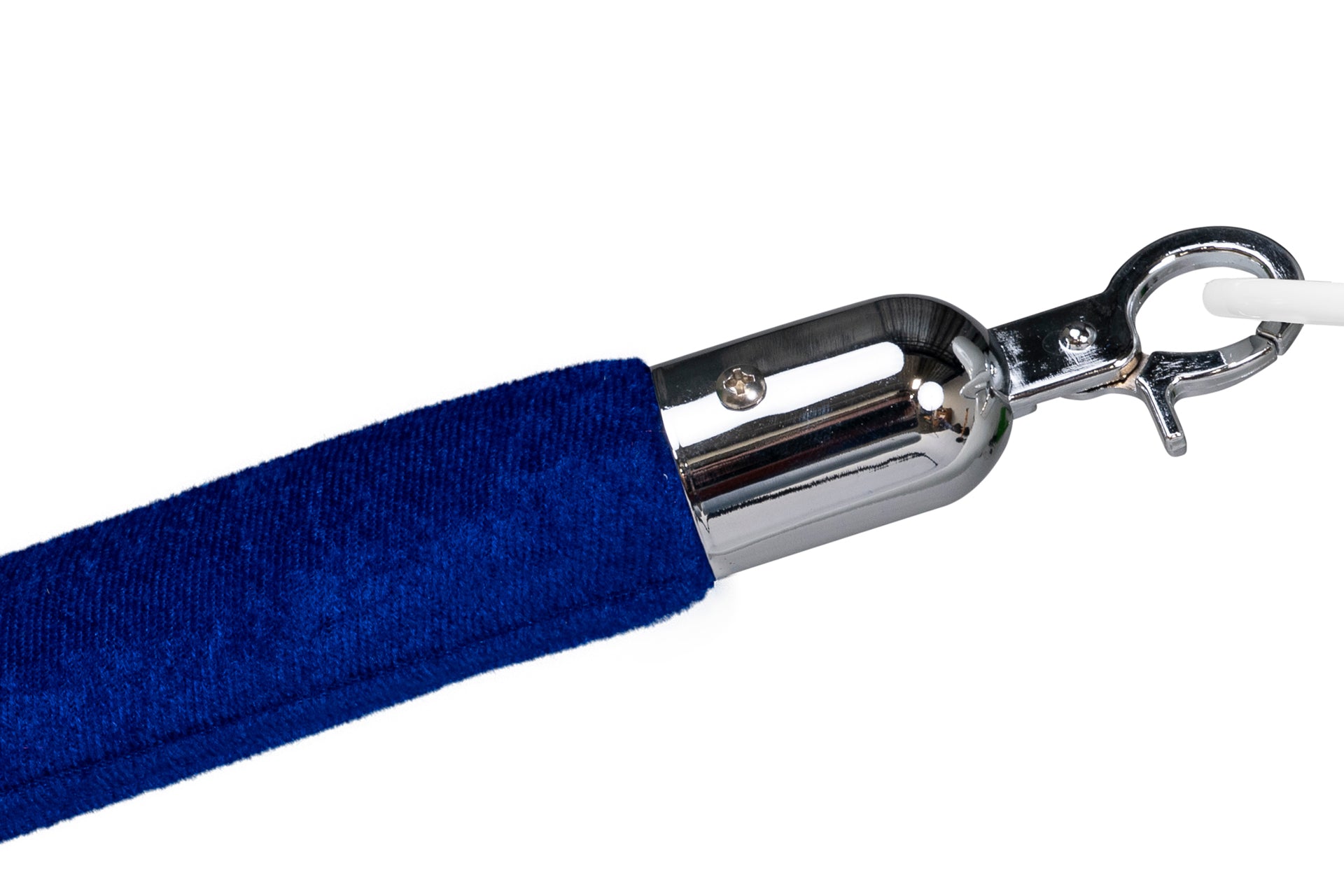 Absperrseil Velours | Blau - Chrom | Rote Teppiche
