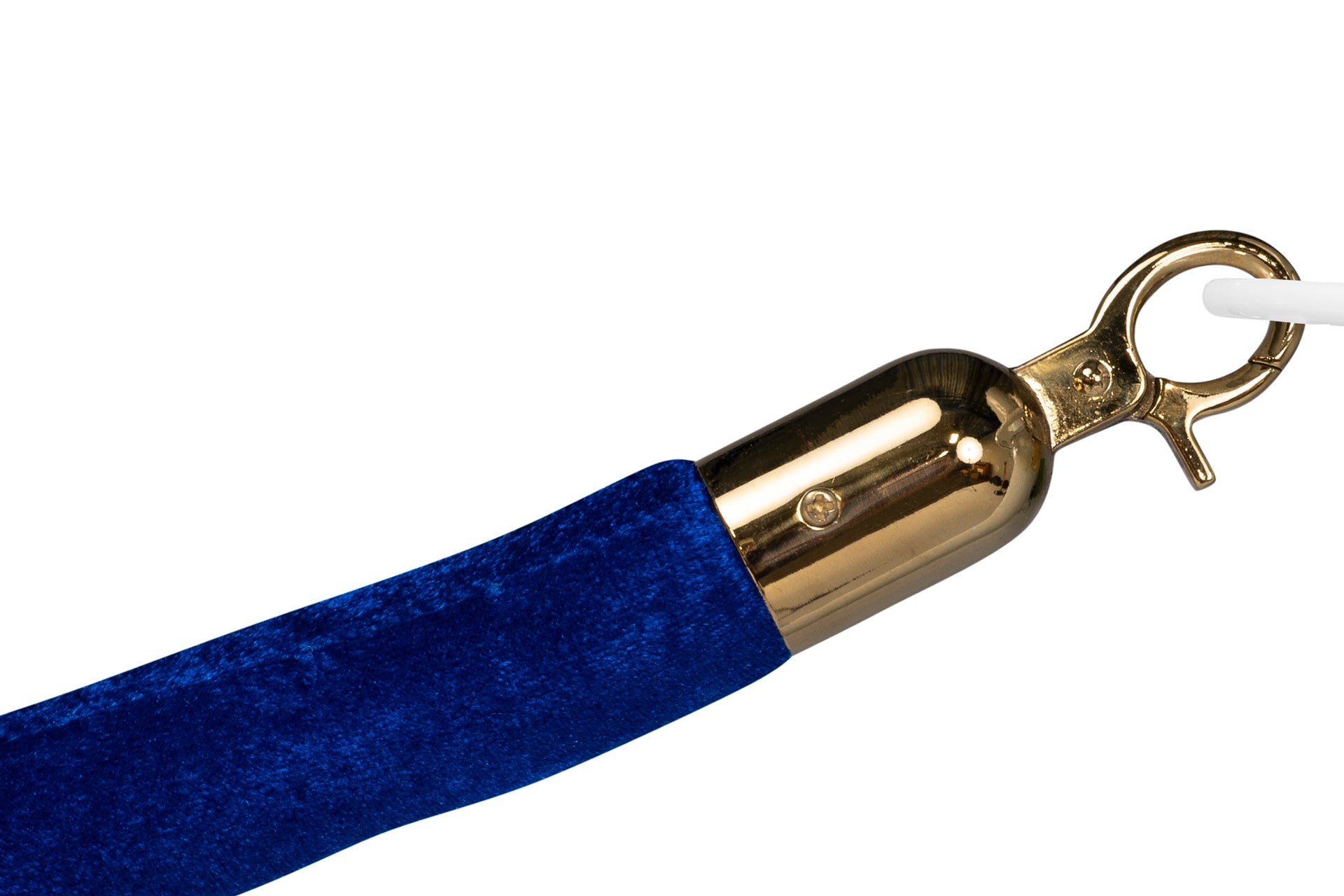 Absperrseil Velours | Blau - Messing | Rote Teppiche