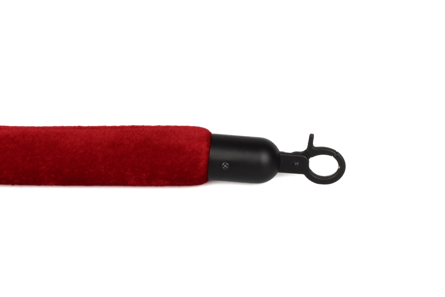 Absperrseil Velours | Bordeaux - Schwarz | Rote Teppiche