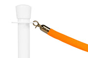 Absperrseil Velours | Orange - Messing | Rote Teppiche