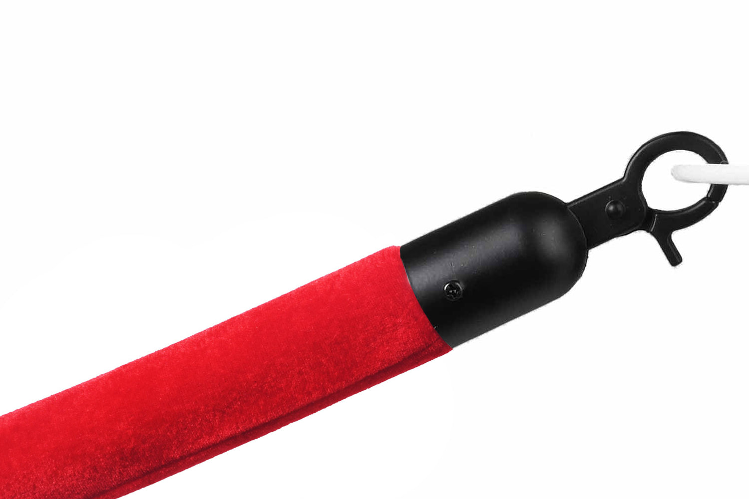 Absperrseil Velours | Rot  - Schwarz | Rote Teppiche