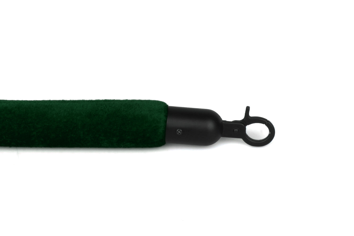 Absperrseil Velours | Tannengrün - Schwarz | Rote Teppiche