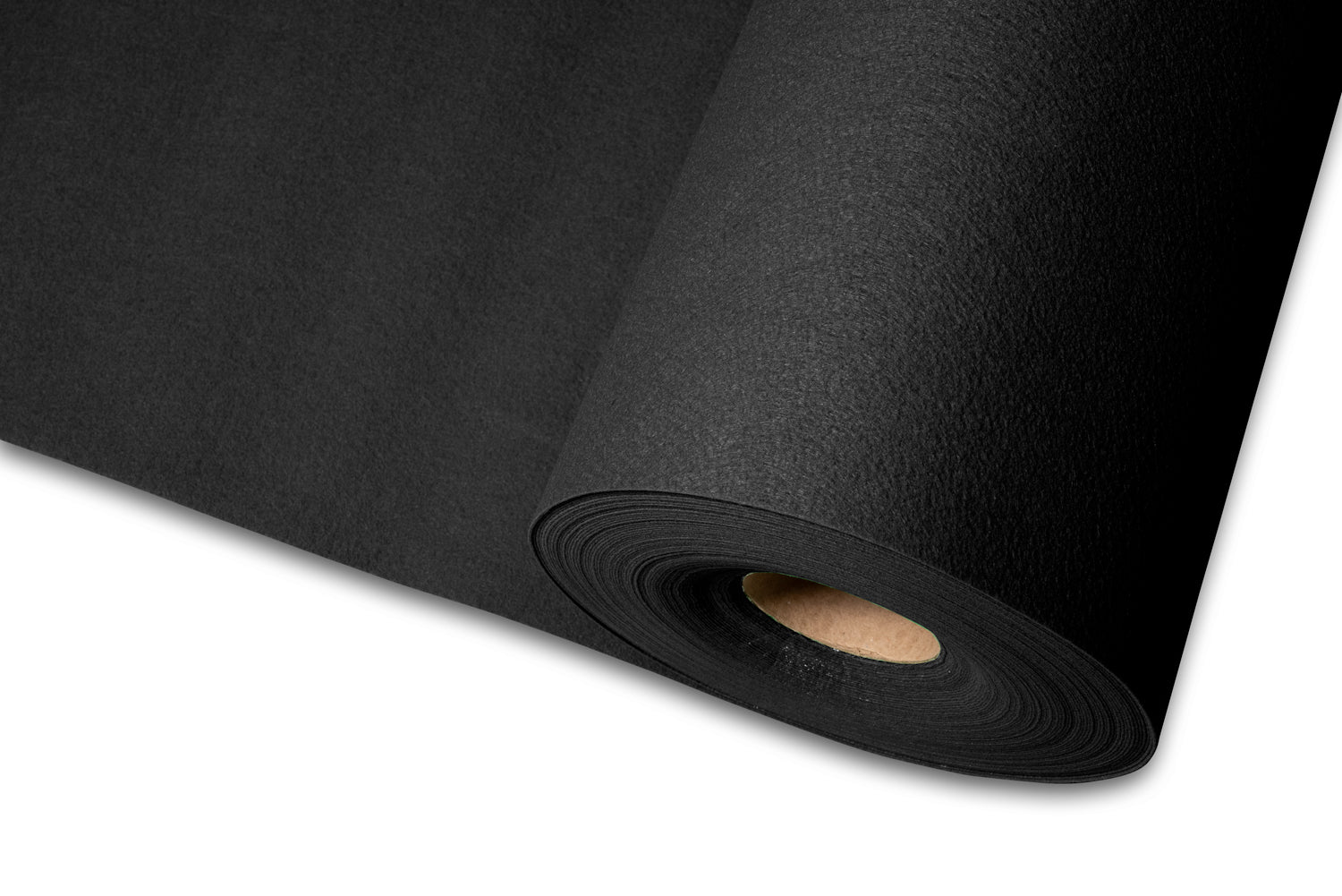 Bounce | Schwarz - Rollenware | Rote Teppiche