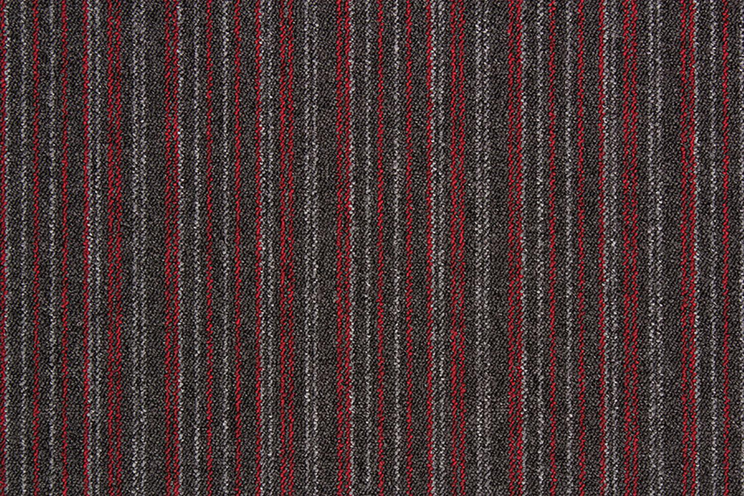 Dandy | 022 - Rot (Streifen) | Rote Teppiche