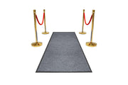 Eingangspaket Welcome | Solid Grau - Ovaler Kopf - Messing | Rote Teppiche