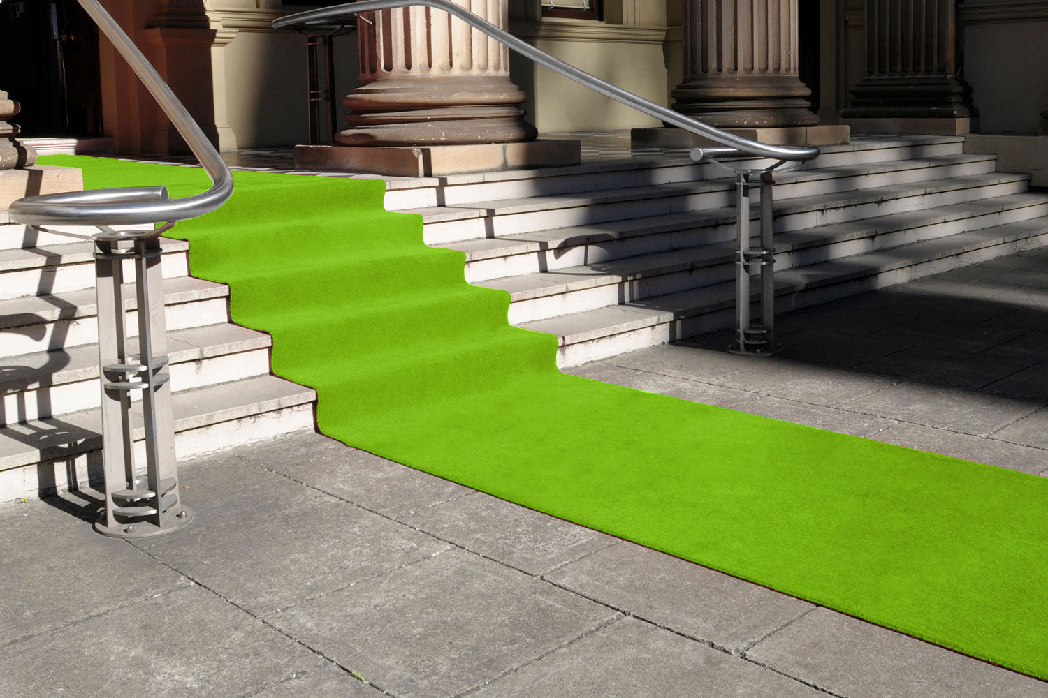 Flex | 104 - Apfelgrün | Rote Teppiche