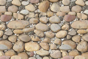 Flex Gemustert | Kieselstrand | Rote Teppiche