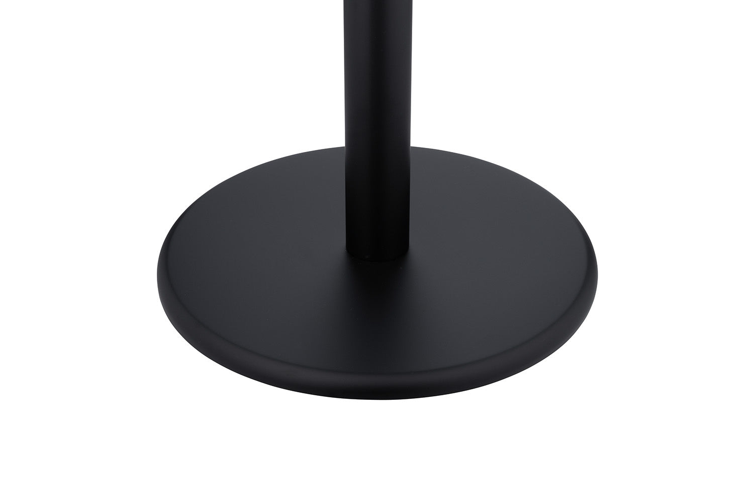 ForFlows Solid Absperrpfosten | Schwarz - Gurtband Schwarz