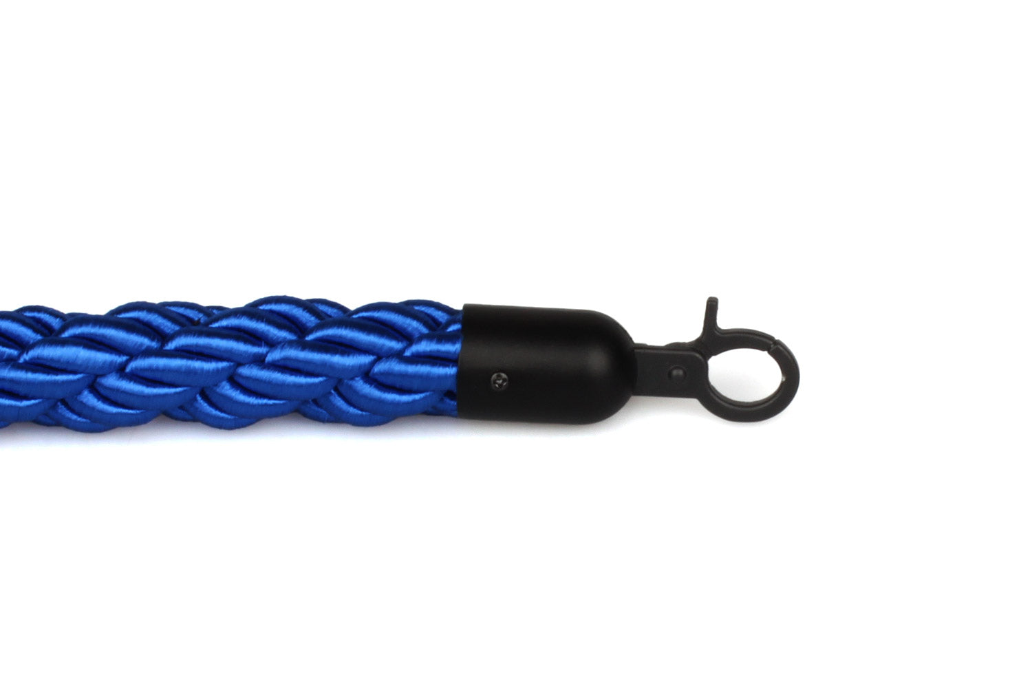 Gedrehtes Absperrseil | Blau - Schwarz | Rote Teppiche