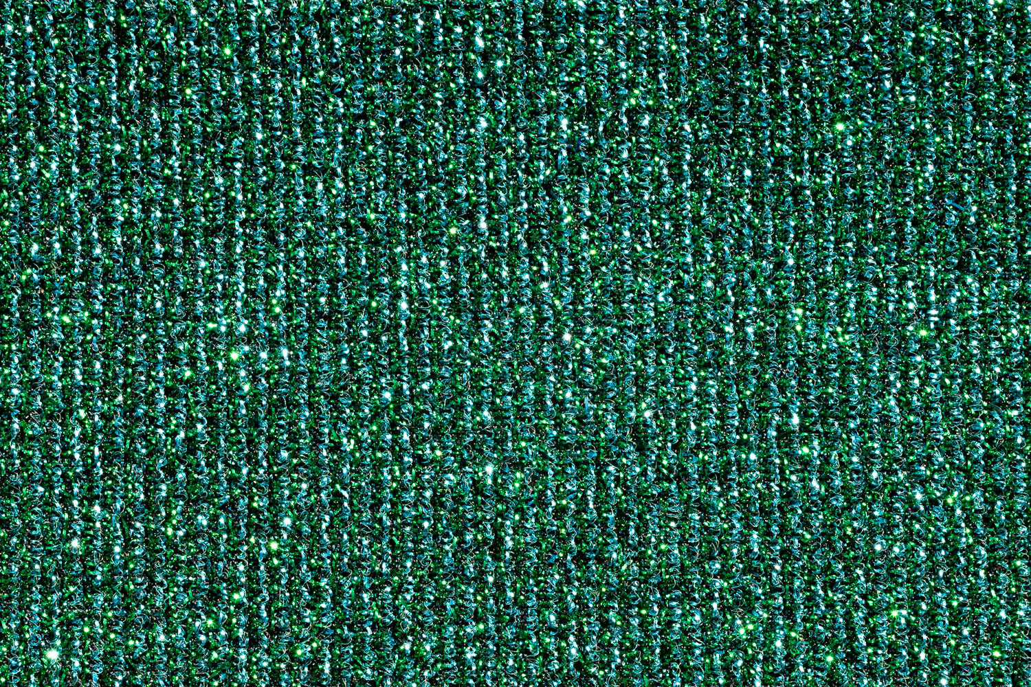 Glitzer Eventteppich SunriseC | Col. 14 - Blau + Grün | Rote Teppiche