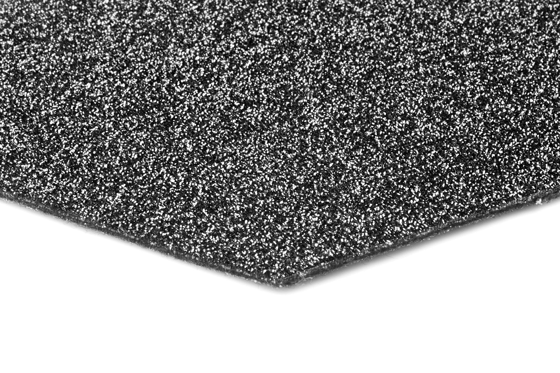 Glitzer Exklusiv | 322 - Anthrazit - Rollenware