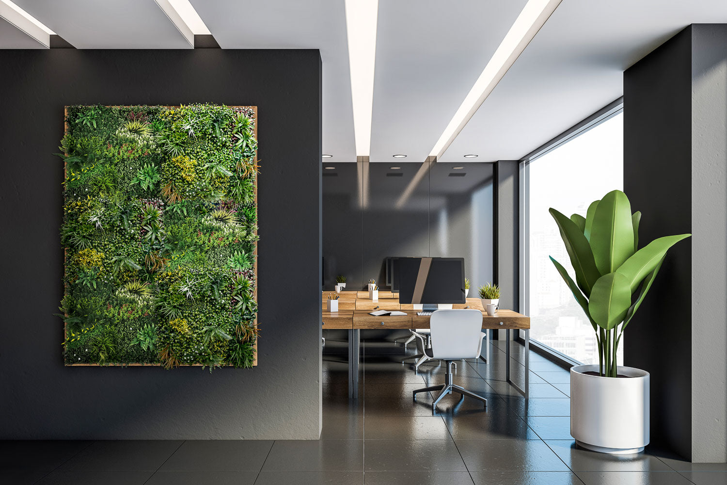 Modulare Kunstpflanzen-Hecke | Martina Frühling | Rote Teppiche