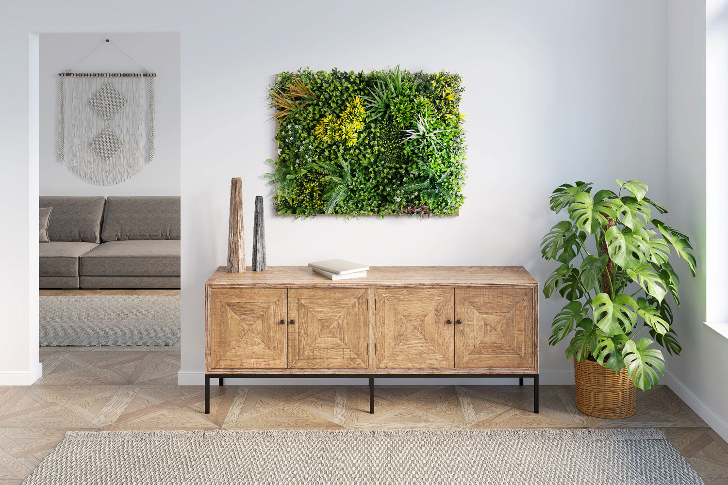 Modulare Kunstpflanzen-Hecke | Martina Frühling | Rote Teppiche