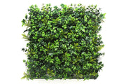 Modulare Kunstpflanzen-Hecke | Mix Vert | Rote Teppiche