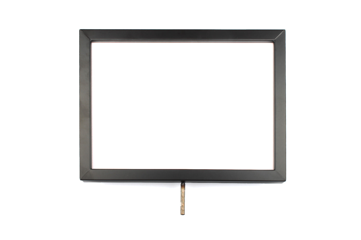 Posterrahmen A4 quer für Seil - Schwarz | Rote Teppiche