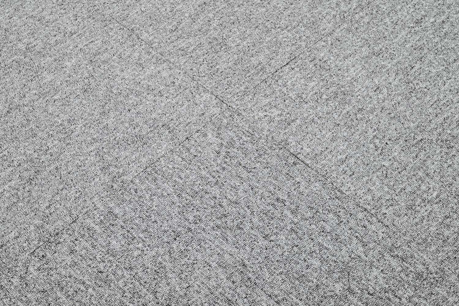 Wave | 041 - Hellgrau | Rote Teppiche