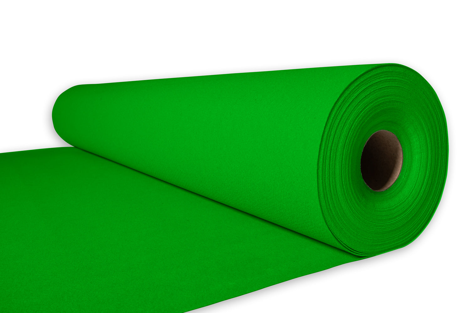 York | 208 - Grün - Rollenware | Rote Teppiche