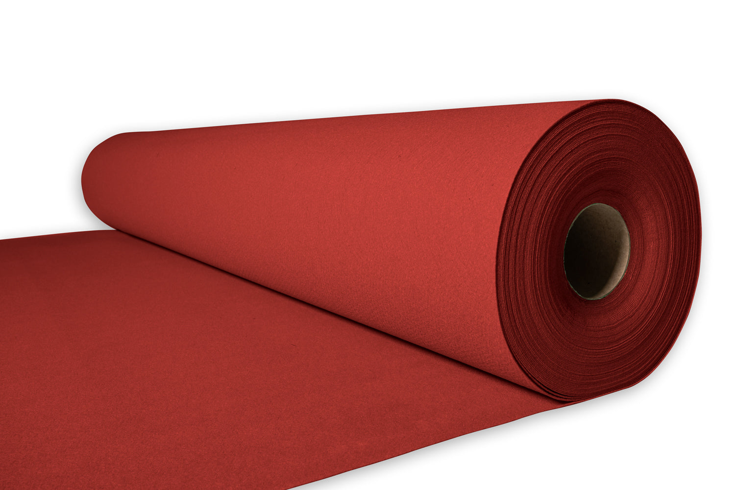 York | 214 - Bordeauxrot - Rollenware | Rote Teppiche
